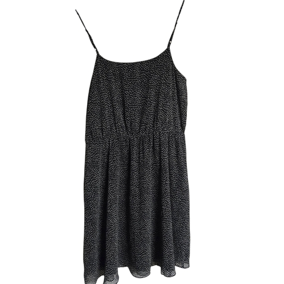 Loft Ann Taylor Navy Blue Adjustable Strap Dress Size Petite Large - Picture 2 of 4